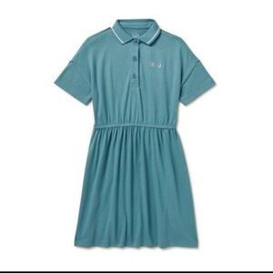 Wonder Nation Girls Vent Back Polo Dress, Size XL